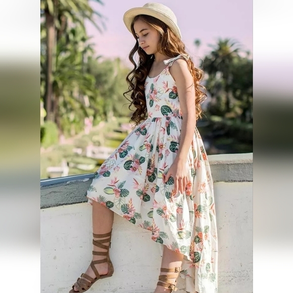 NWT Joyfolie Mia Joy Quinn Dress Palm Springs Floral 2T - Picture 6 of 10